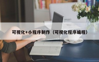 汉中可视化+小程序制作（可视化程序编程）